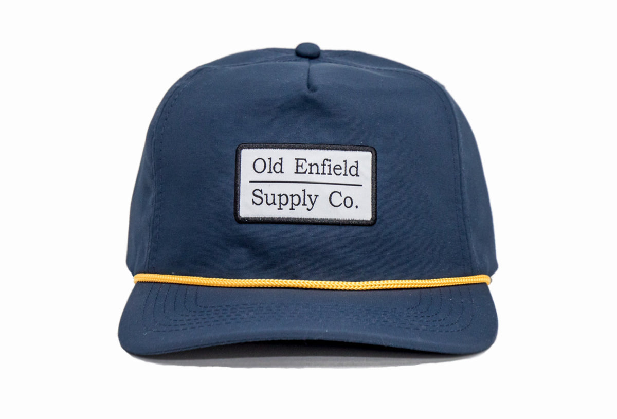 Classic Snapback, five panel hat, vintage snapback, vintage rope hat, mens hat, vintage hat, rope hat, mesh, hunting, fishing, old enfield supply co.