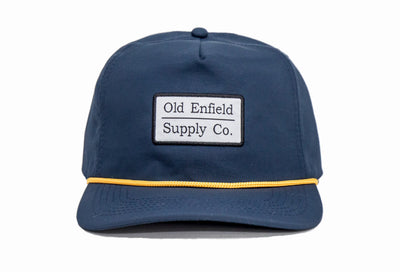Classic Snapback, five panel hat, vintage snapback, vintage rope hat, mens hat, vintage hat, rope hat, mesh, hunting, fishing, old enfield supply co.