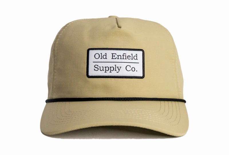 Classic Snapback, five panel hat, vintage snapback, vintage rope hat, mens hat, vintage hat, rope hat, mesh, hunting, fishing, old enfield supply co.