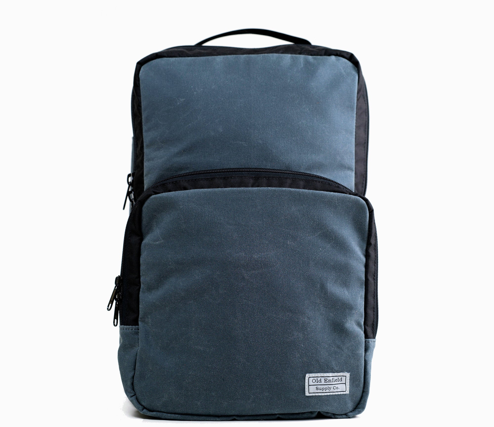 Old Enfield Supply Backpack. Veteran Made Backpack. Wax Canvas Backpack. Waxed Canvas Backpack. Canvas Backpack. Slate Rambler Backpack. Slate Canvas Backpack.
