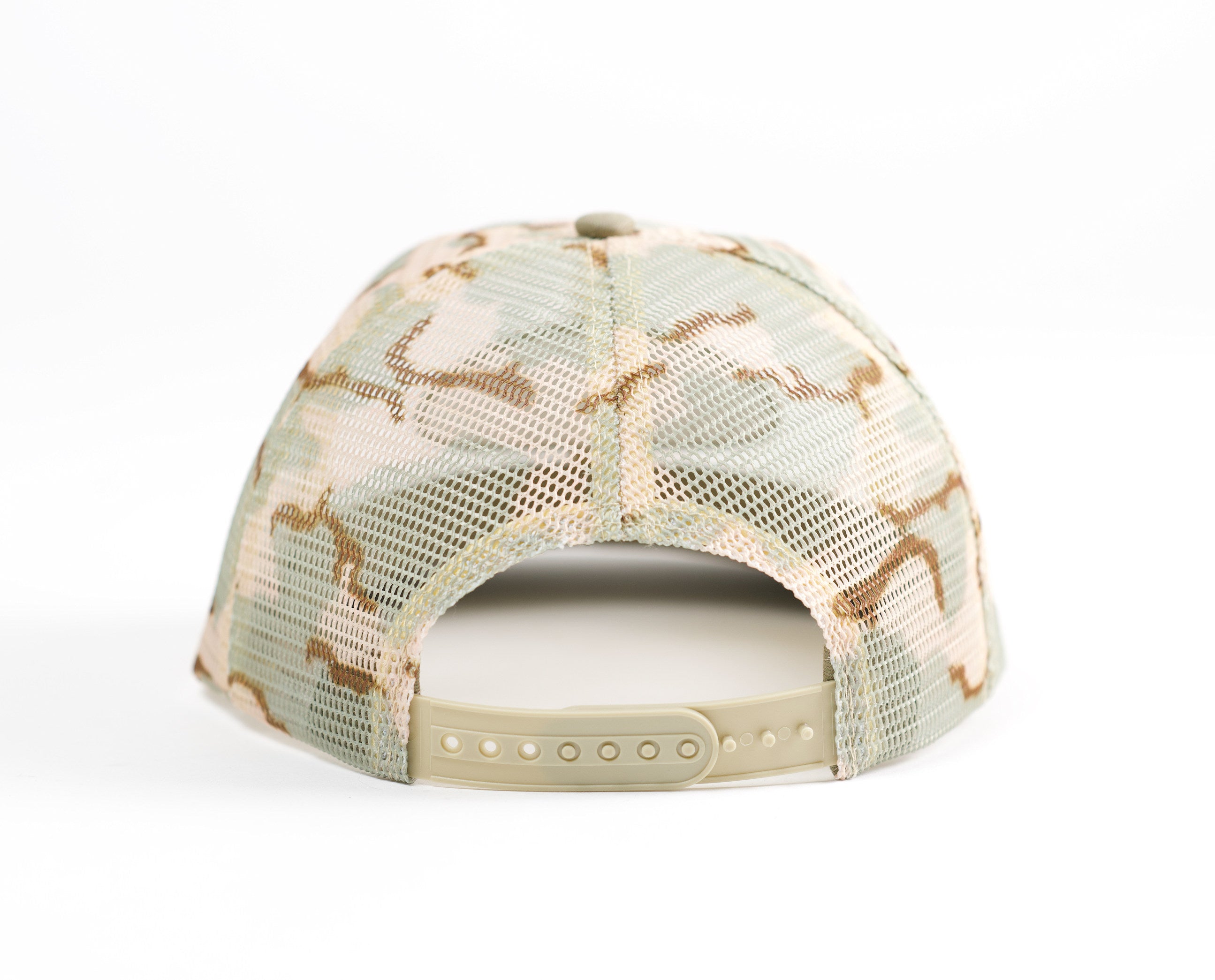Tan Camo Mesh Hat