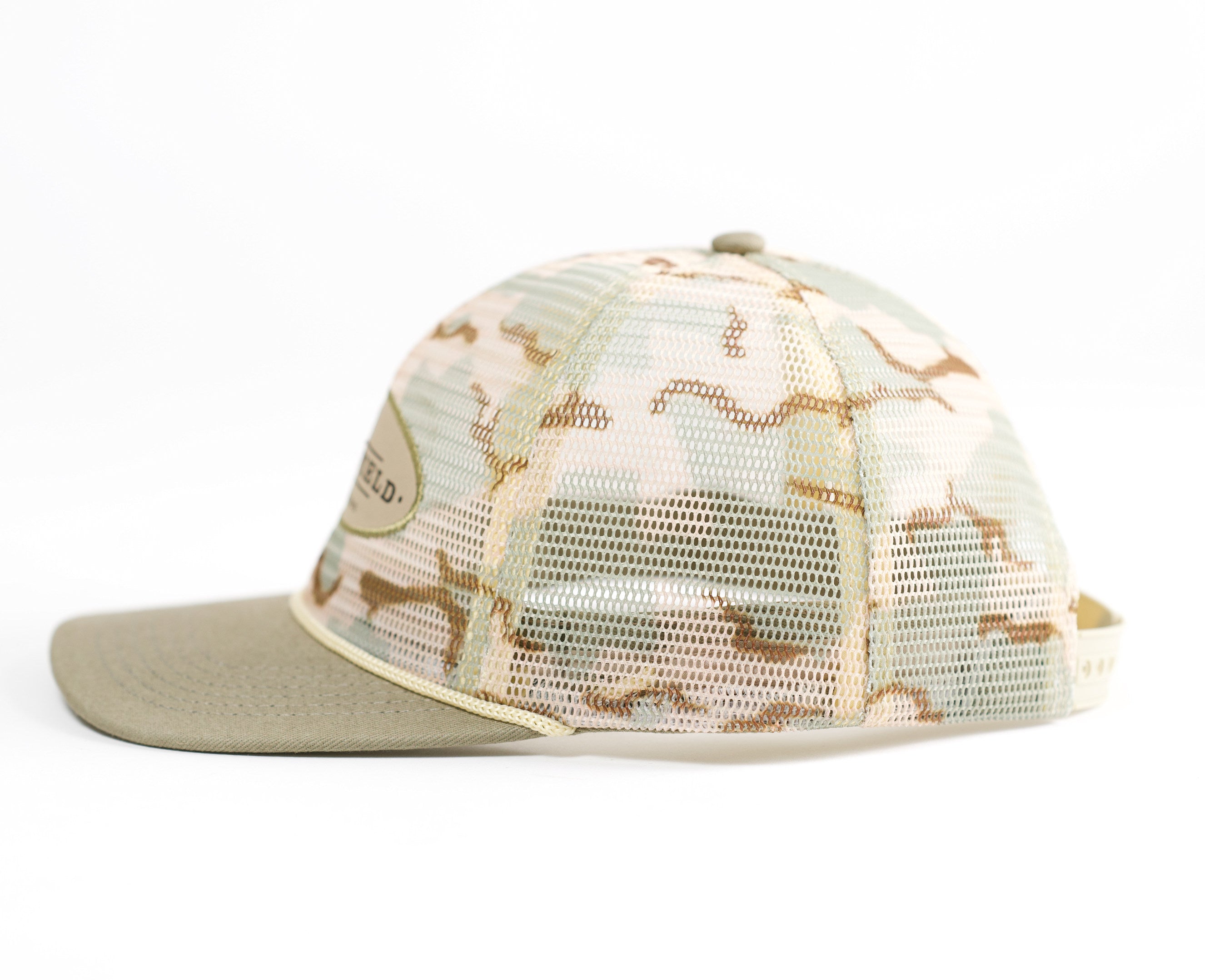 Tan Camo Mesh Hat