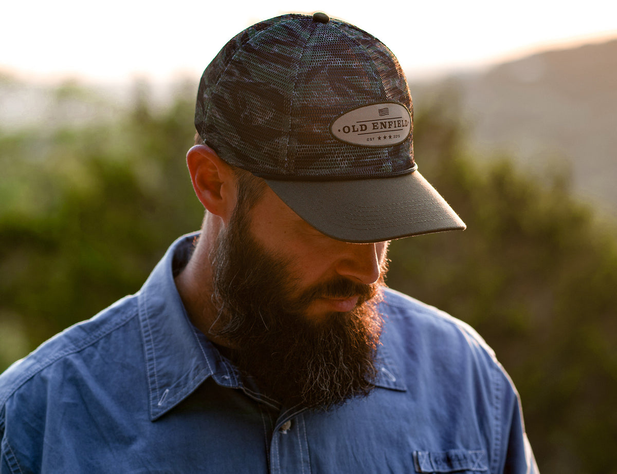 Tiger Stripe Camo Mesh Hat