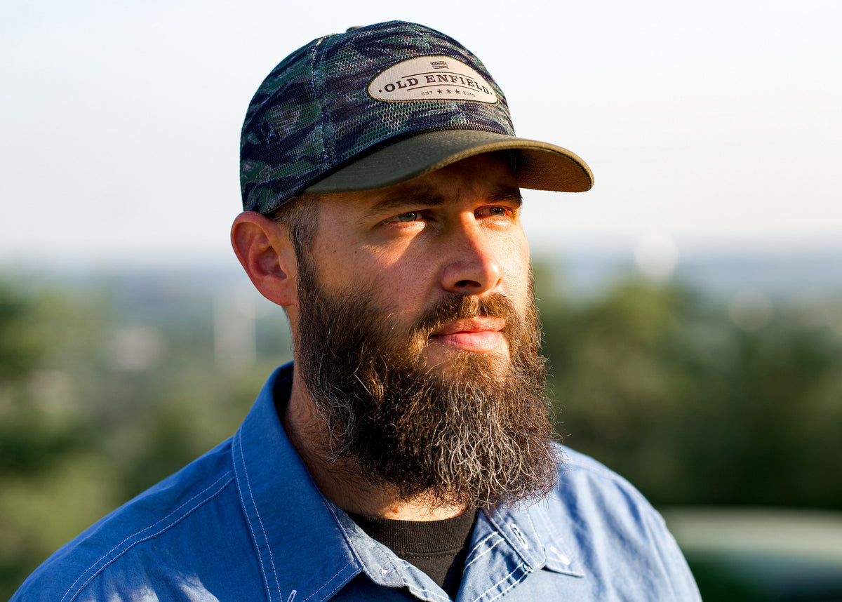 Tiger Stripe Camo Mesh Hat