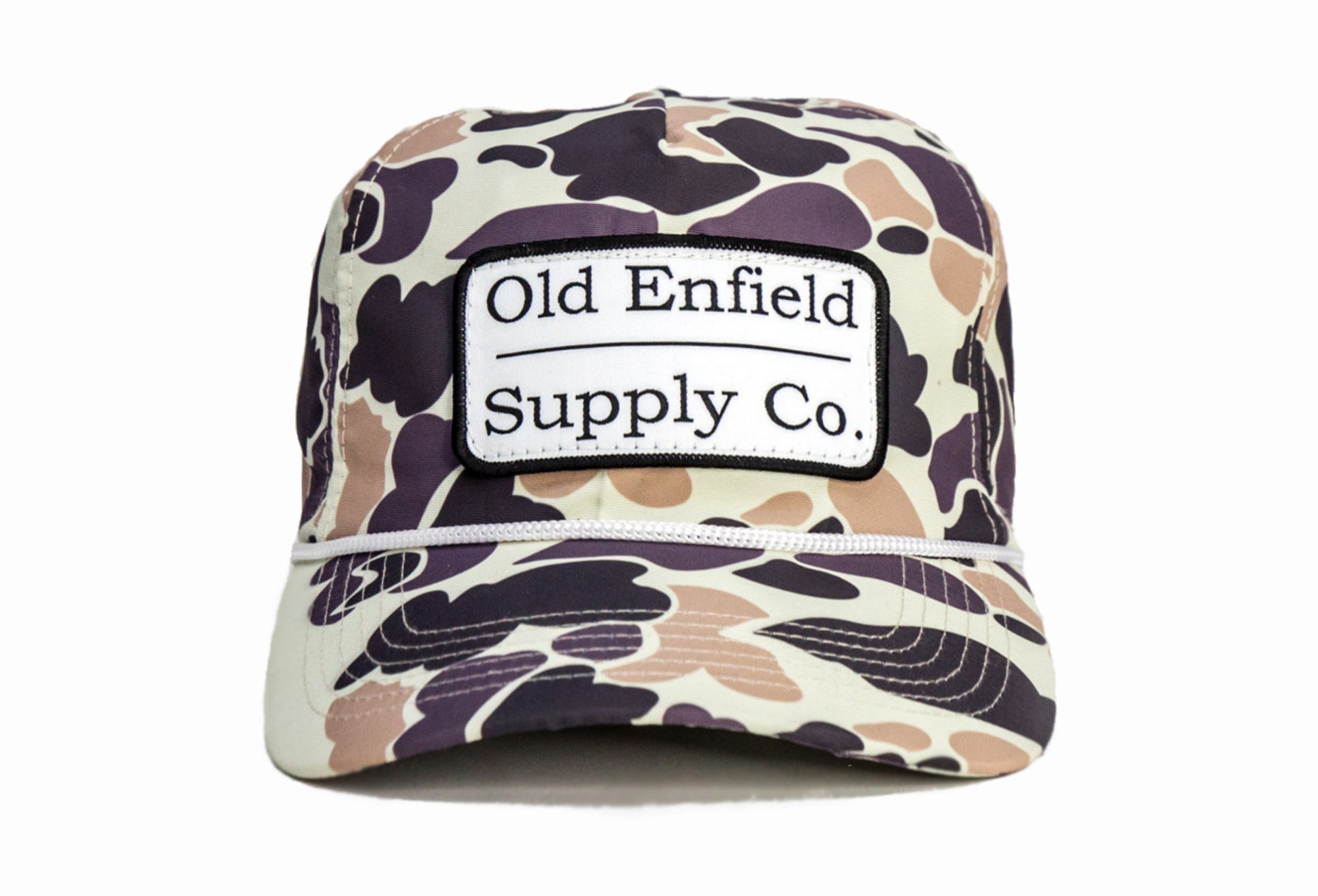 Tan Camo Mesh Hat  Mens Vintage Camo Trucker Hat - Old Enfield Supply
