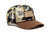 Vintage Camo Mesh Snapback | Tan Patch